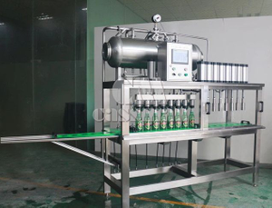 Remplisseur et capsuleuse de bouteilles en verre