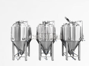 Cuve de fermentation de bière conique à double paroi 8BBL