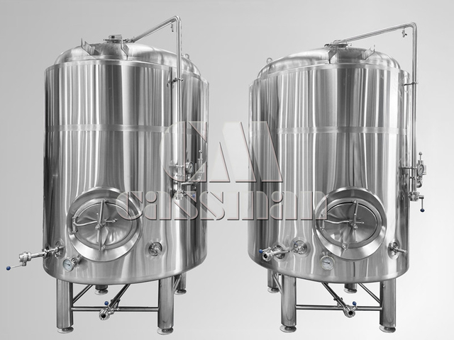 Réservoir de bière lumineux vertical 2500L